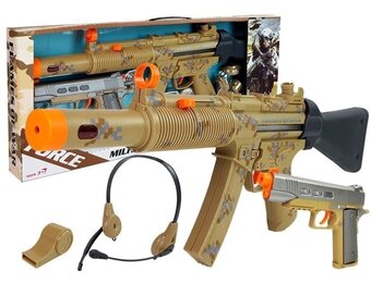 Militair Speelgoed Wapenset met Geluid & Licht - 56% Korting!