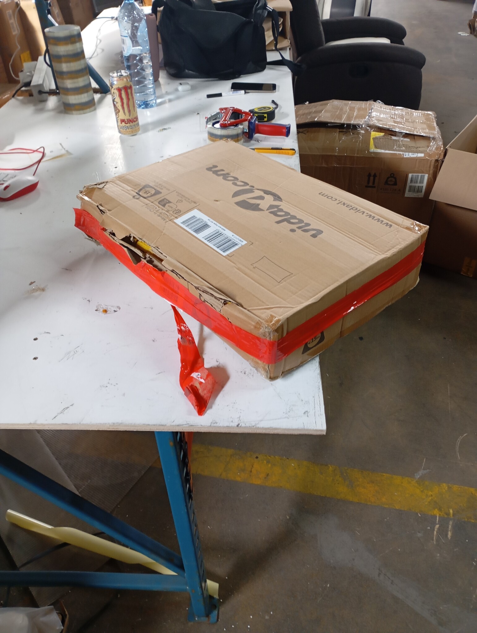 vidaXL Zonnezeil Rechthoekig 4x7m HDPE Geel - 61% Korting!