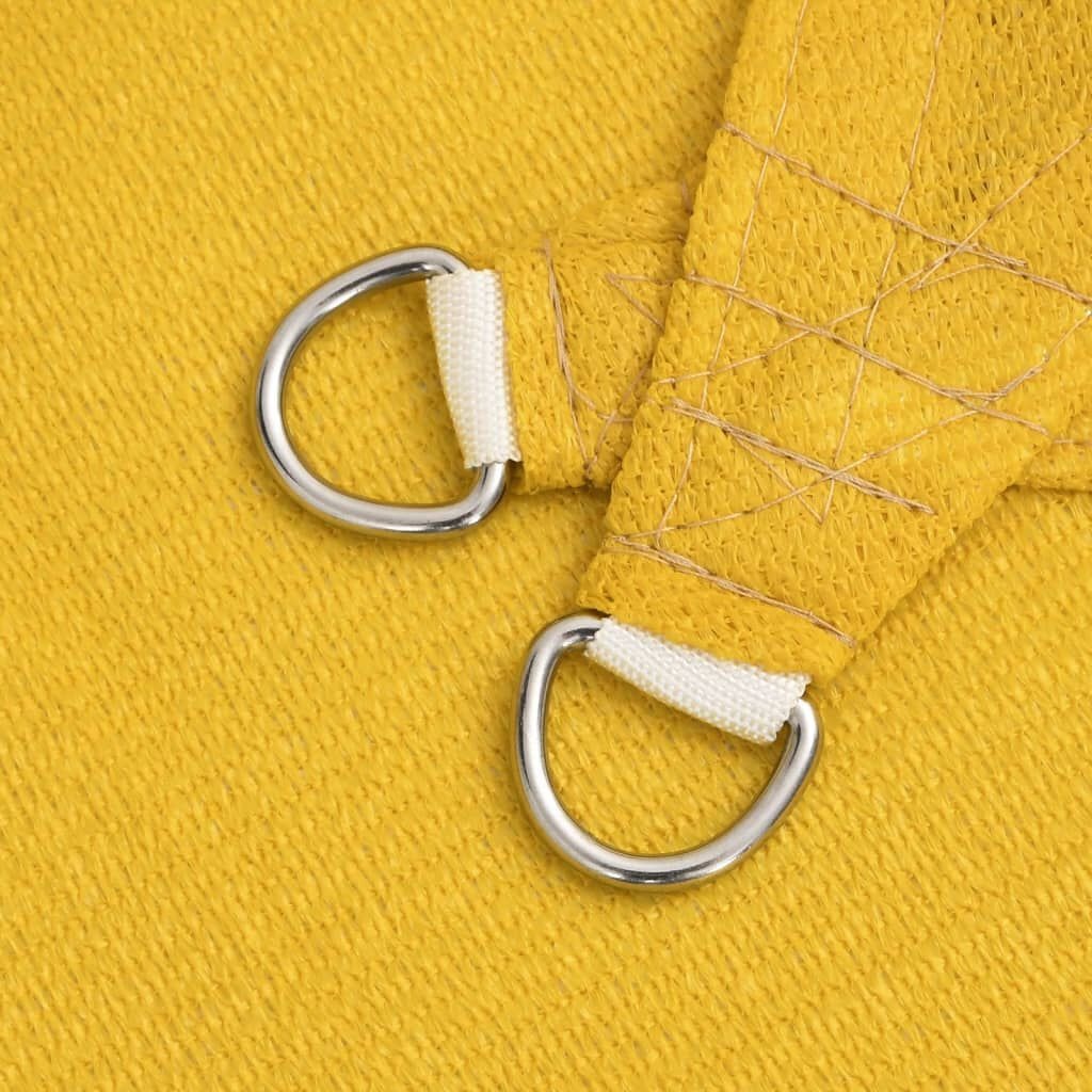 vidaXL Zonnezeil Rechthoekig 4x7m HDPE Geel - 61% Korting!