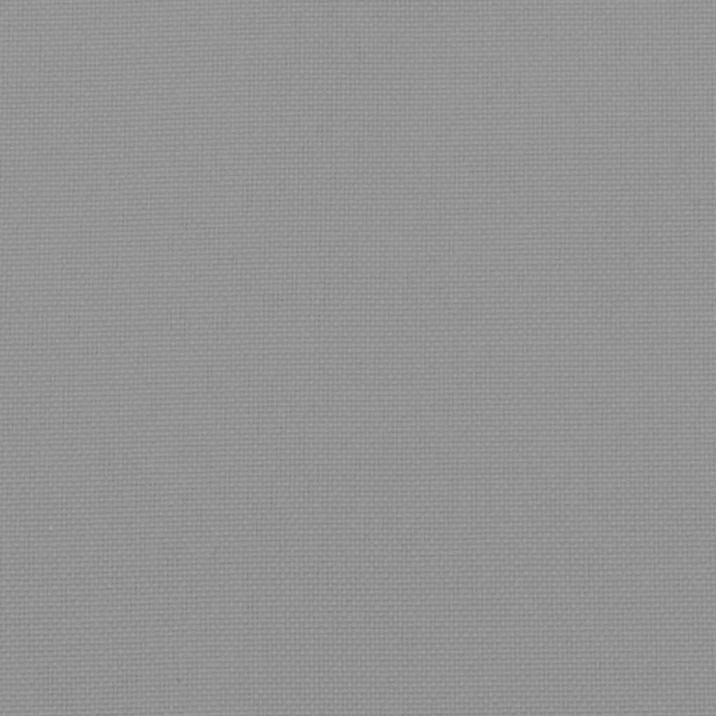 vidaXL Palletkussens 2 stuks, Grijs - 68% Korting!