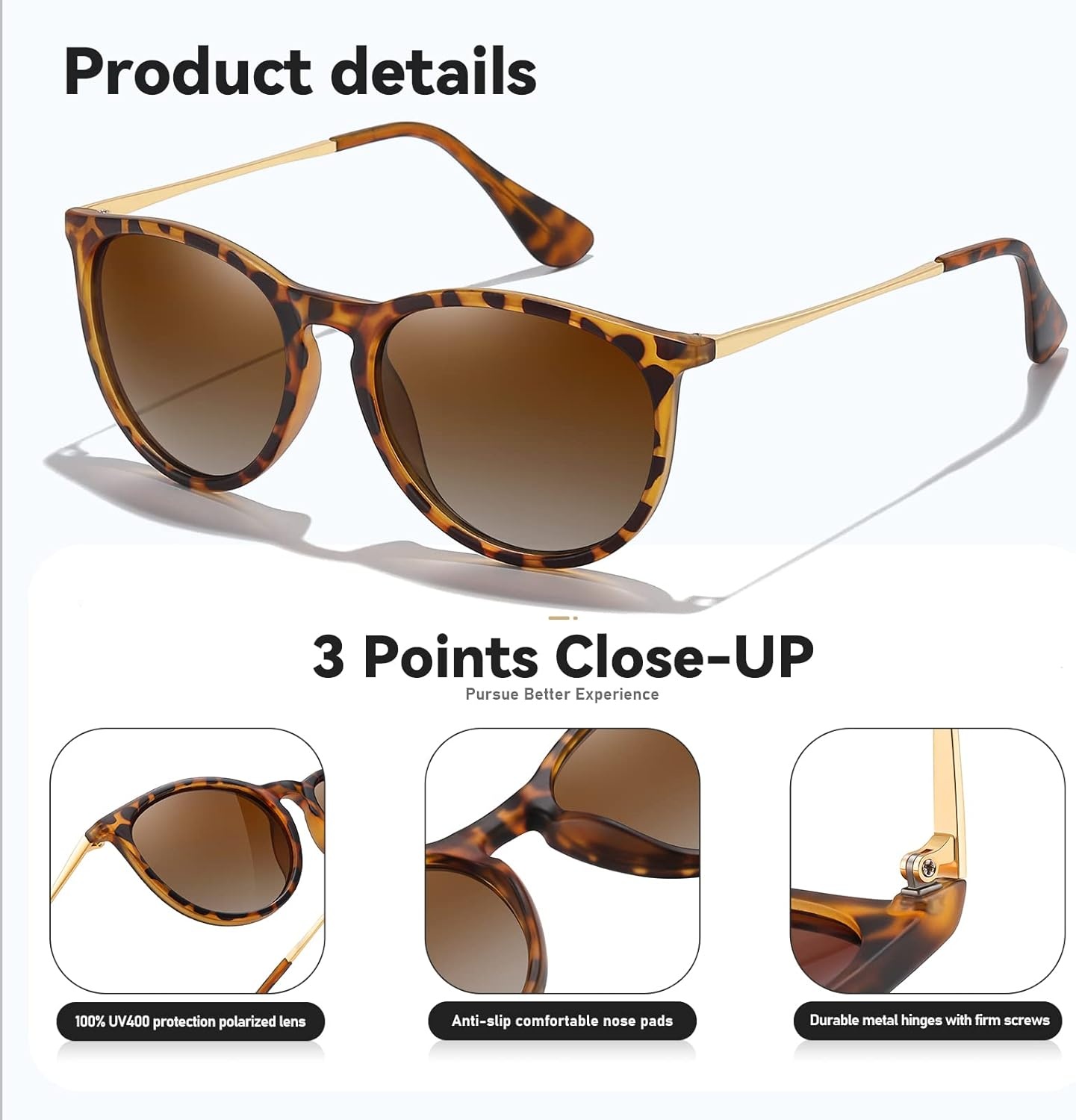 Gepolariseerde Retro Zonnebril - Unisex UV400 - Nu 51% Korting!