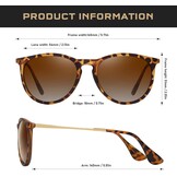 Gepolariseerde Retro Zonnebril - Unisex UV400 - Nu 51% Korting!