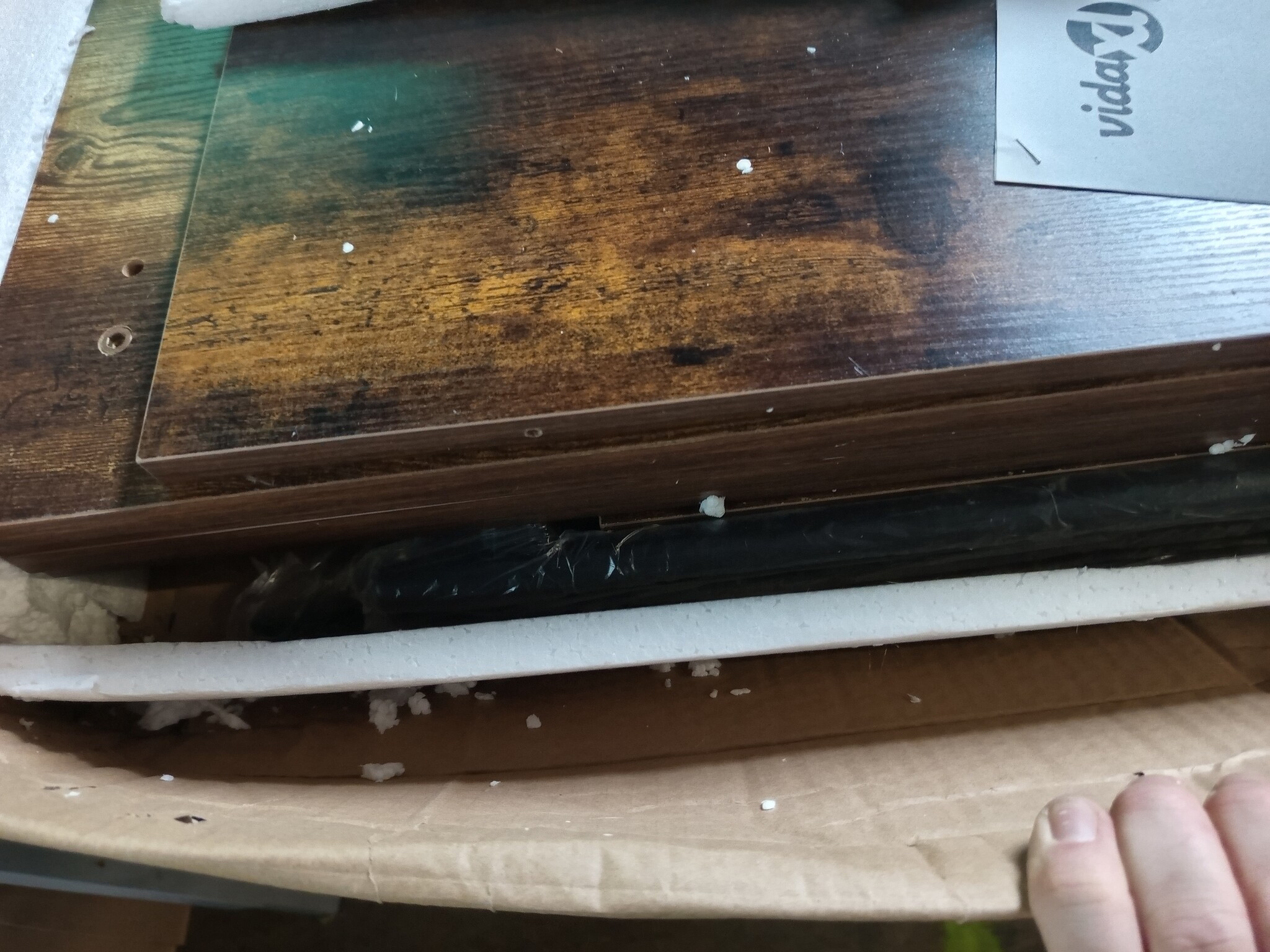 vidaXL Opbergrek 4-laags met Kast | 80x40x130 cm | Staal & Hout | 59% Korting