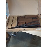 vidaXL Nachtkastje 40x41x60cm Bewerkt Hout Bruin Eiken - 59% Korting