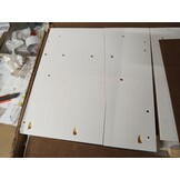 vidaXL TV-meubel Hill Range - Grenenhout Wit - 60% Korting