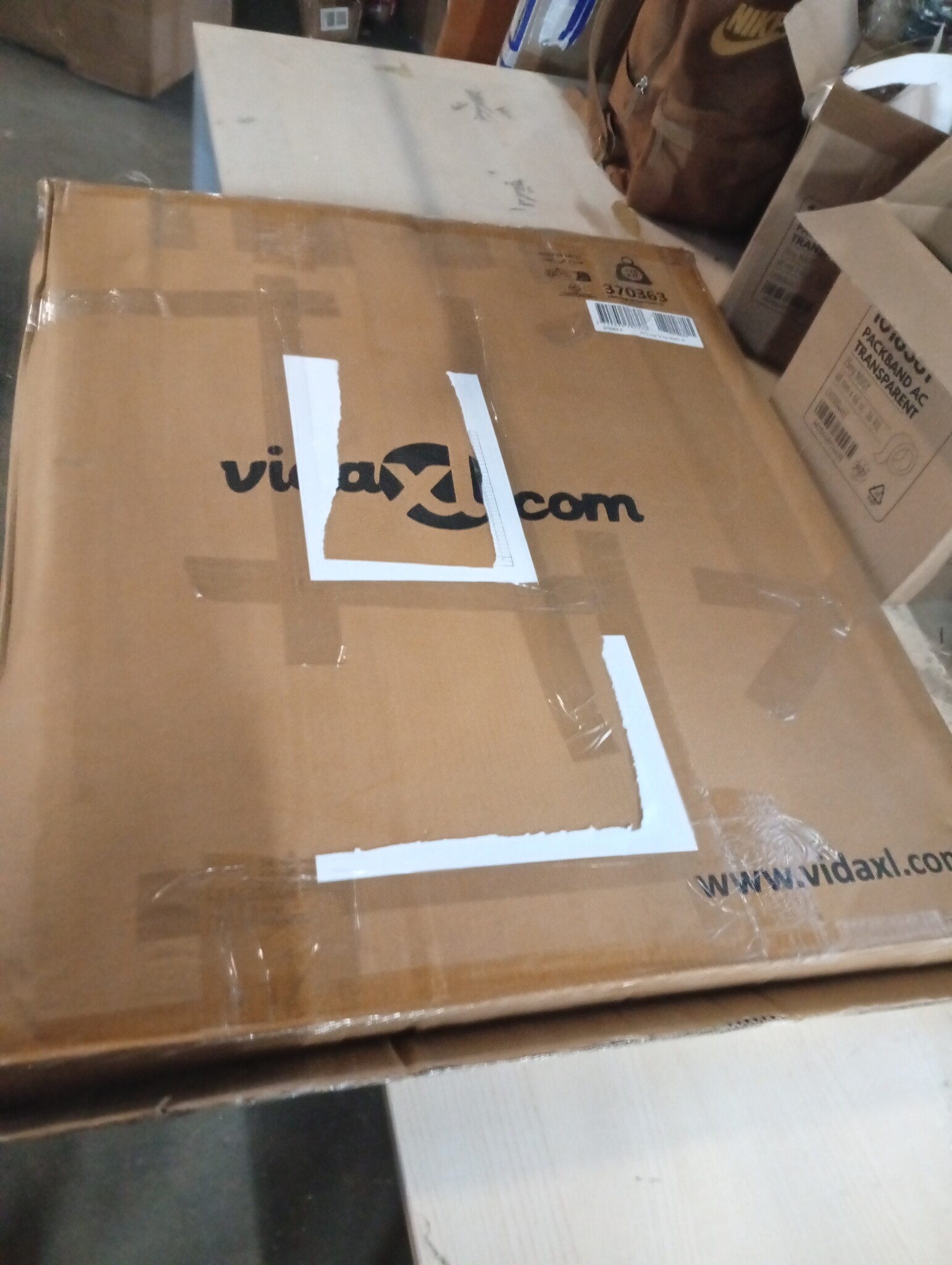 vidaXL Tafelblad Natuurlijke Rand 90x80cm - 55% Korting!