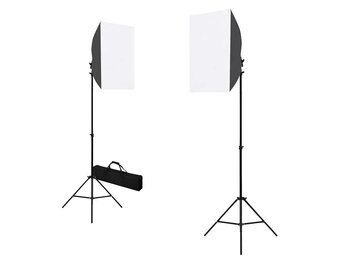 vidaXL Studiolampen 2 stuks - 55% korting - Professioneel
