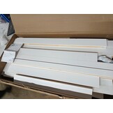 vidaXL Schuifdeur Wit 90x208cm - Massief Grenenhout | 55% Korting!