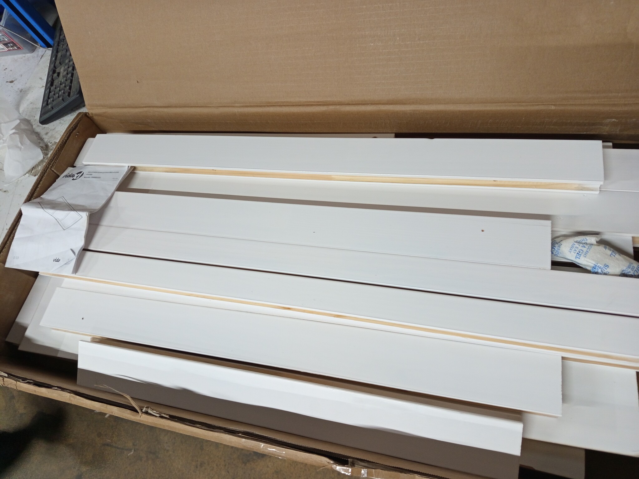 vidaXL Schuifdeur Wit 90x208cm - Massief Grenenhout | 55% Korting!