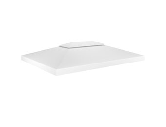 vidaXL Prieeldak 2-laags Wit 4x3m - Nu 47% Korting!