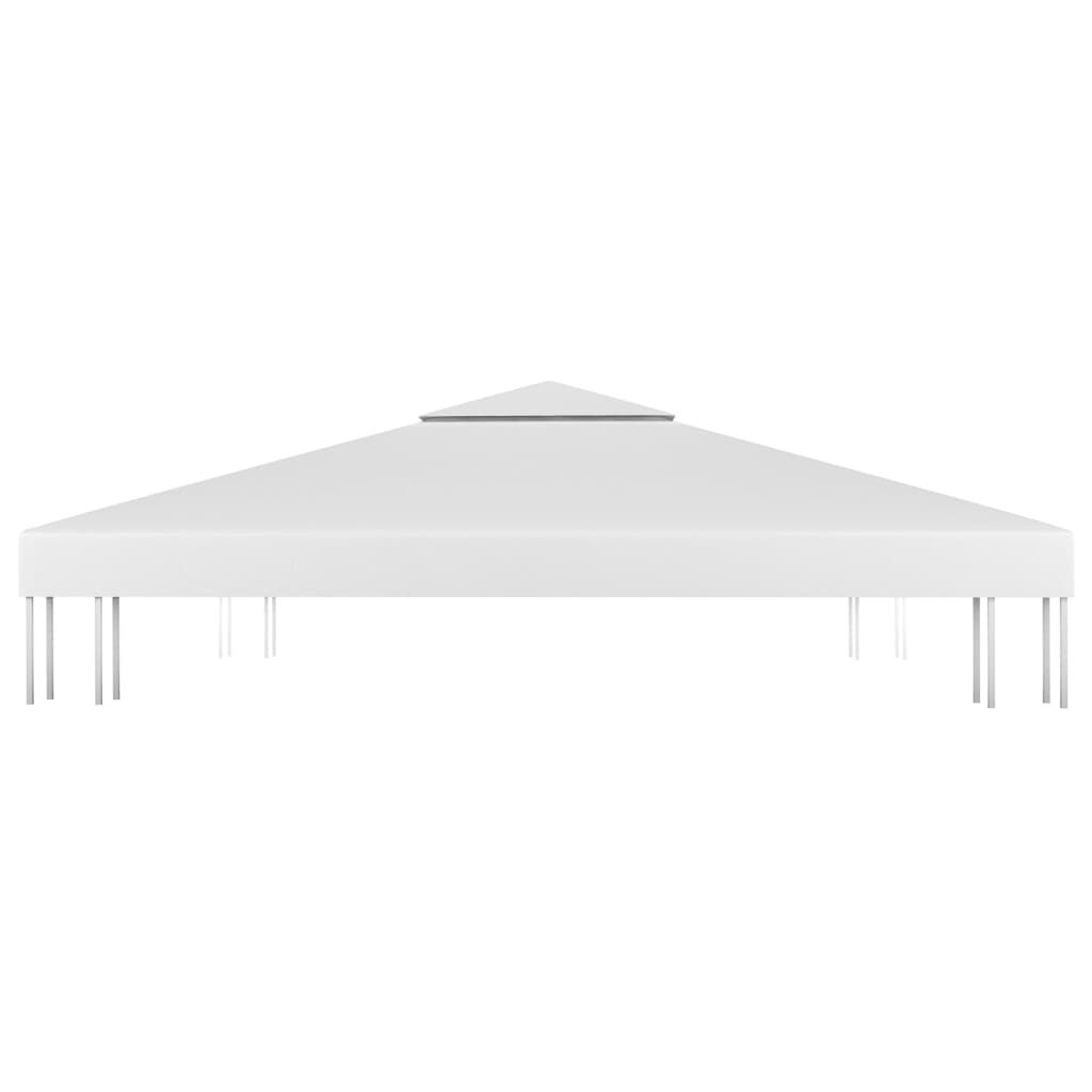 vidaXL Prieeldak 2-laags Wit 4x3m - Nu 47% Korting!