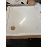 vidaXL Douchebak vierkant 90x90 cm ABS - 55% Korting