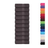 VidaXL Washandjes 8 st. (excl. 2) Antraciet - 60% Korting