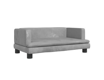 vidaXL Kinderbank Lichtgrijs - 35% Korting!