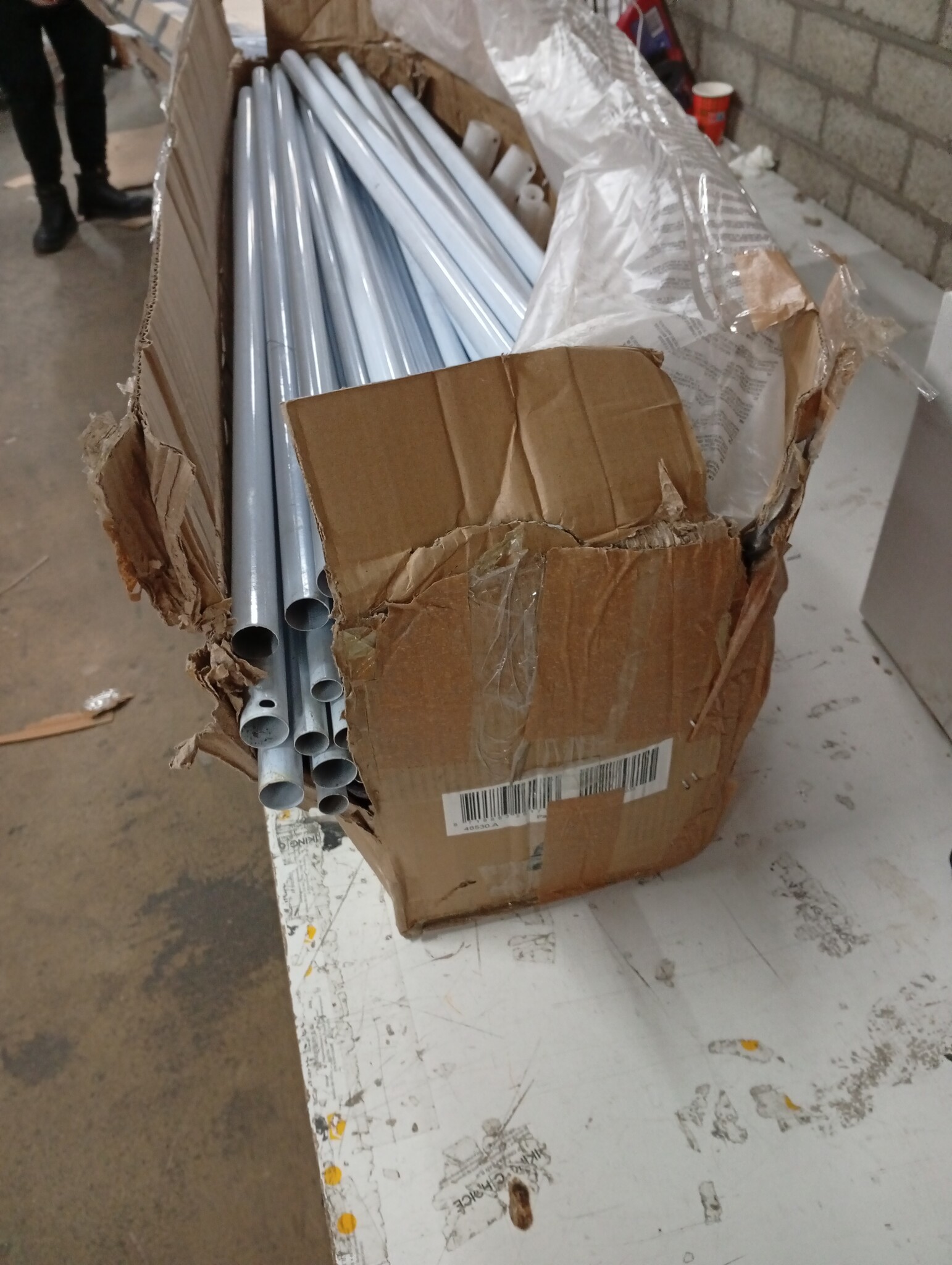 VidaXL Partytent 4x9m Blauw - Met Zijwanden | 55% Korting