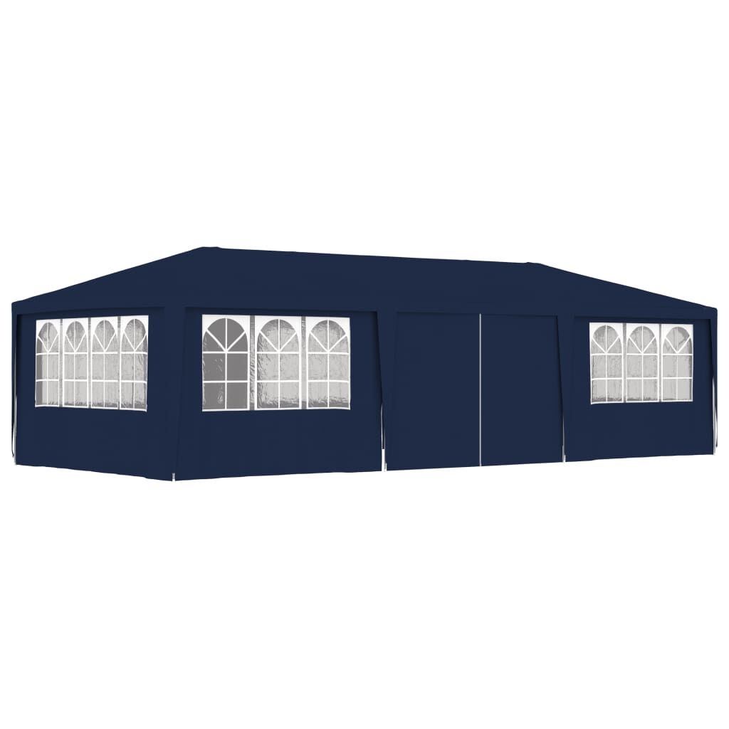 VidaXL Partytent 4x9m Blauw - Met Zijwanden | 55% Korting