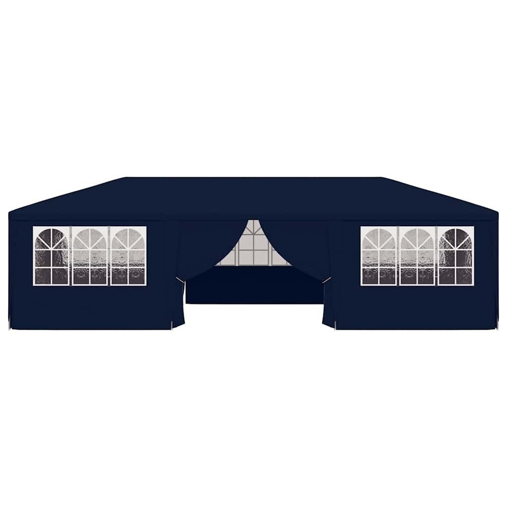 VidaXL Partytent 4x9m Blauw - Met Zijwanden | 55% Korting