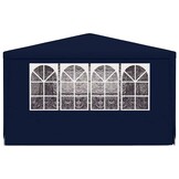 VidaXL Partytent 4x9m Blauw - Met Zijwanden | 55% Korting