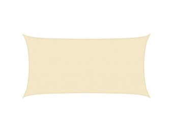 vidaXL Zonnezeil 3x6m Crème - 40% Korting!