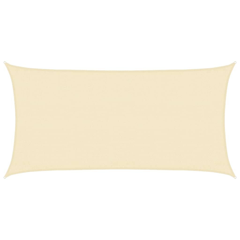 vidaXL Zonnezeil 3x6m Crème - 40% Korting!