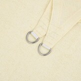 vidaXL Zonnezeil 3x6m Crème - 40% Korting!