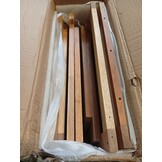 vidaXL Badkamerkastje Walnotenhout - 60% Korting!