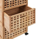 vidaXL Badkamerkastje Walnotenhout - 60% Korting!