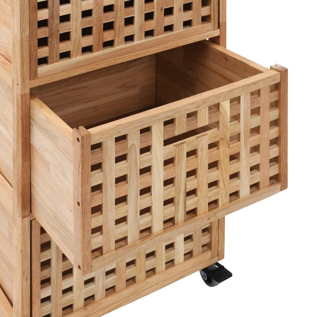 vidaXL Badkamerkastje Walnotenhout - 60% Korting!