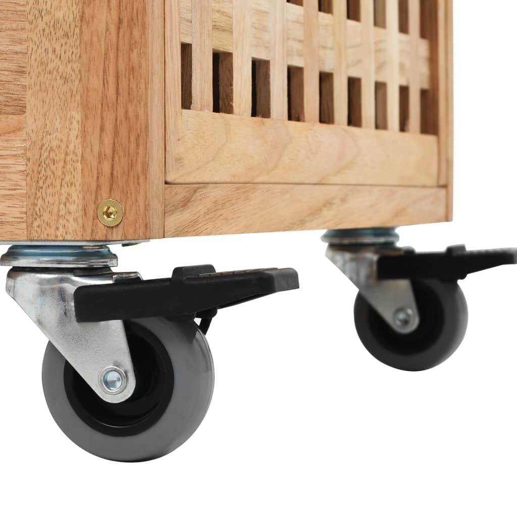 vidaXL Badkamerkastje Walnotenhout - 60% Korting!