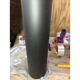 Kachelpijp Zwart Staal Ø120mm 50cm | 55% Korting!