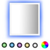 VidaXL LED Badkamerspiegel 40x8,5x37 cm Acryl Wit | -40%