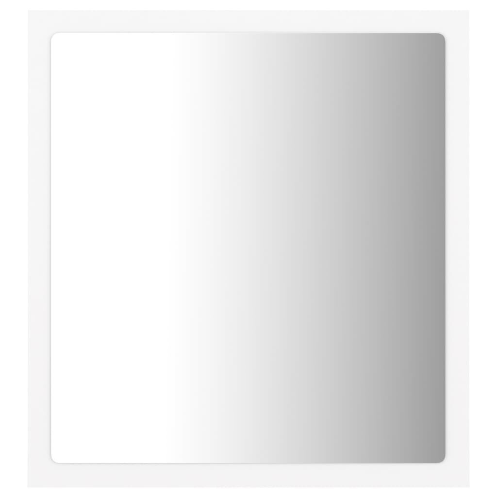 VidaXL LED Badkamerspiegel 40x8,5x37 cm Acryl Wit | -40%