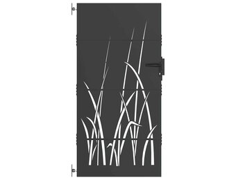 vidaXL Tuinpoort 85x150 cm Corten Staal (46% korting)