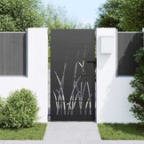 vidaXL Tuinpoort 85x150 cm Corten Staal (46% korting)