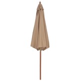 VidaXL Parasol Taupe 300 cm - Nu 42% Korting!