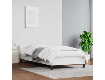 vidaXL Bedframe Wit (90x200cm) - 46% Korting!