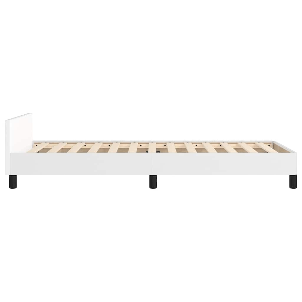 vidaXL Bedframe Wit (90x200cm) - 46% Korting!