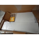 vidaXL Salontafel met LED 85x55x31 cm Wit | Nu 55% Korting!