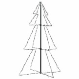 vidaXL Kerstkegelboom 160 LED's - Binnen/Buiten - 60% Korting!