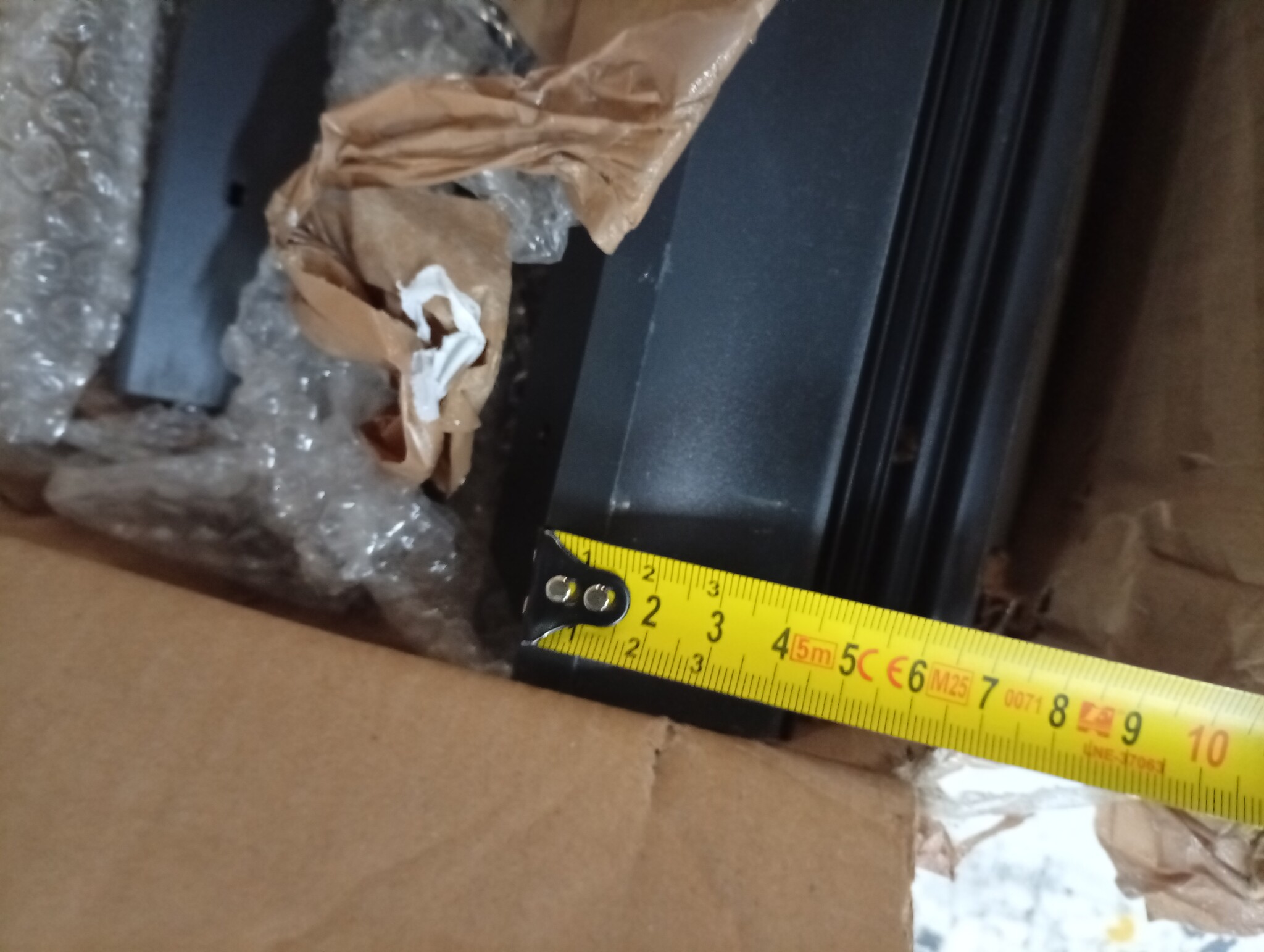 Markies Antraciet 5x3m Metaal - Gerenoveerd met 60% Korting