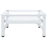 VidaXL Wasmachineverhoger met schap - Wit (40% Korting)