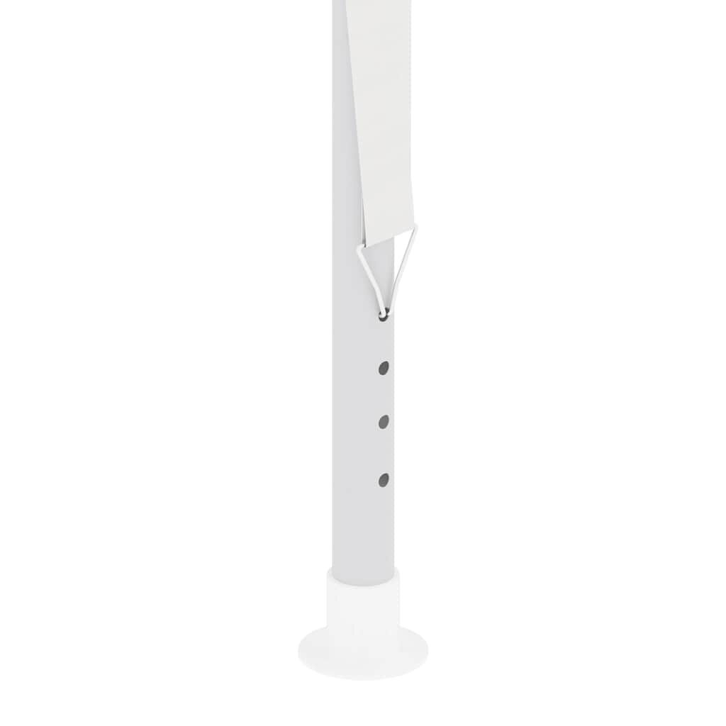 vidaXL Partytent met zijwanden - 40% Korting! - 2,5x2,5m Wit