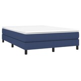 vidaXL Blauw Bedframe 140x190 cm - 40% Korting!