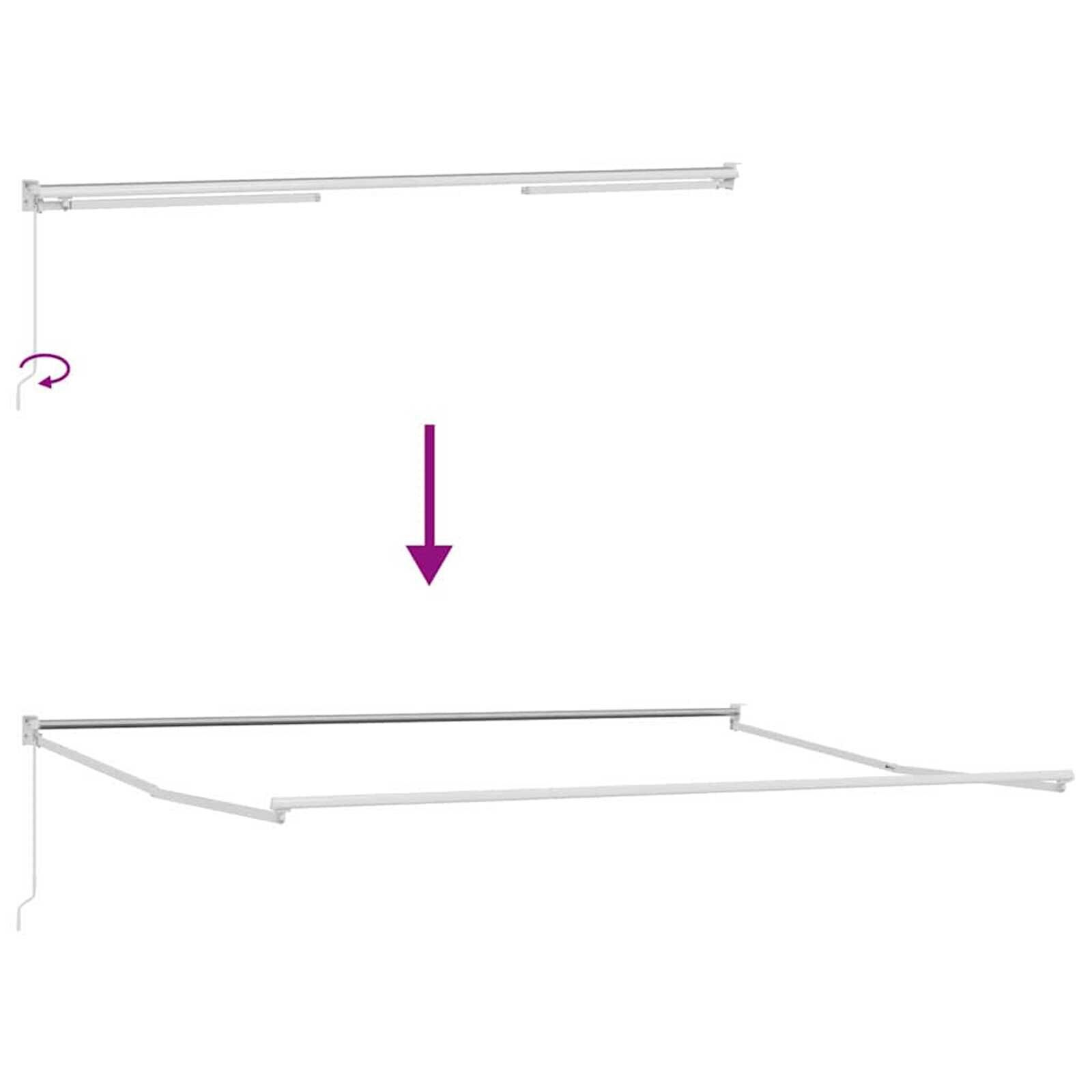 Markies Wit 4x3m Metaal - 65% Korting
