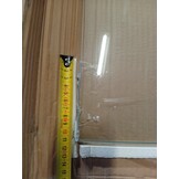 vidaXL Openhaard Glasplaat 80x60cm - 65% Korting!