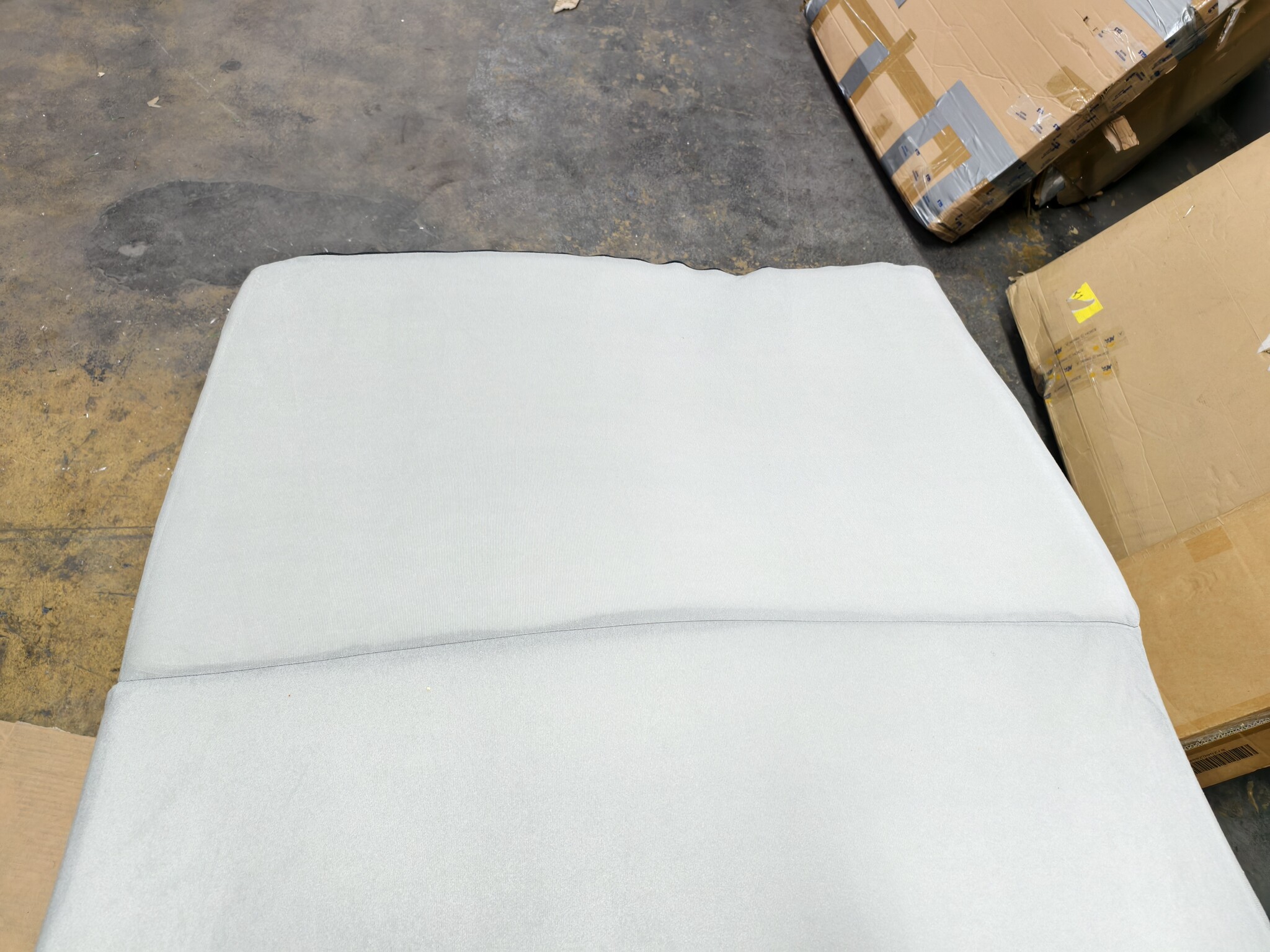 Opvouwbaar 2-persoons Matras (Grijs) - 40% Korting - 195x120cm