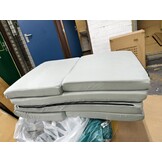 Opvouwbaar 2-persoons Matras (Grijs) - 40% Korting - 195x120cm