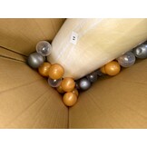 Foam Speelset Beige - 7-delig met Ballenbak & 100 Ballen - 40% Korting