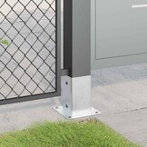 vidaXL Paalvoeten - 4 stuks, Verzinkt Staal - Nu 65% Korting!