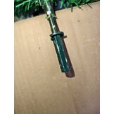 Kunst kerstboom 180 cm met natuurlijke stam - 3-delig